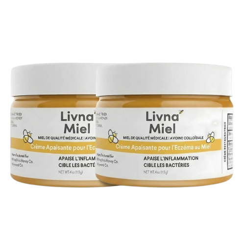 Crème au Miel Livna™ pour l'Eczéma